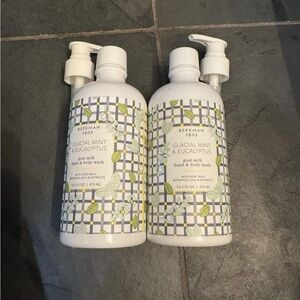 Beekman 1802 Mint & Eucalyptus Body Wash Duo